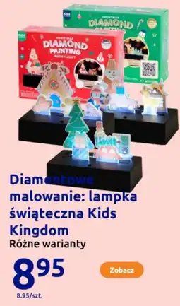 Action Diamentowe malowanie: lampka świąteczna Kids Kingdom oferta