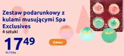 Action Zestaw podarunkowy z kulami musującymi Spa Exclusives oferta