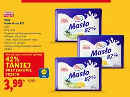 Lidl Masło ekstra 82% Pilos oferta