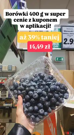 Lidl Borówki 400 g Lidl oferta