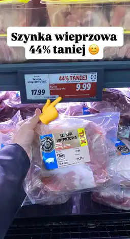 Lidl Szynka wieprzowa Lidl oferta