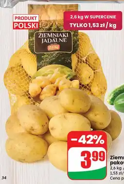 Dino Ziemniaki jadalne pakowane myte 2,5 kg Dino oferta