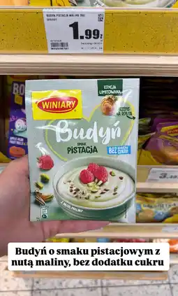 Intermarche Budyń pistacjowy z nutą maliny Winiary oferta