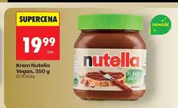 Biedronka Krem czekoladowy Vegan Nutella oferta