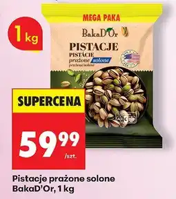 Biedronka Pistacje prażone solone 1 kg BakaD'Or oferta