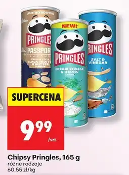 Biedronka Chipsy różne rodzaje Pringles oferta