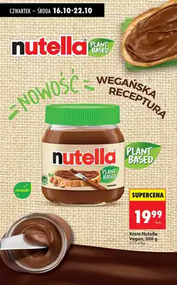 Biedronka Krem czekoladowy Vegan Plant Based Nutella oferta