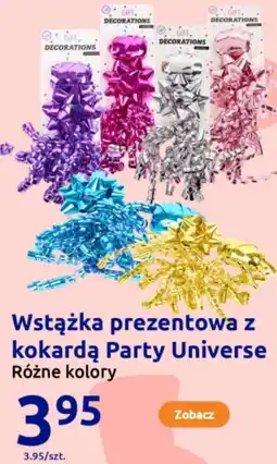 Action Wstążka prezentowa z kokardą Party Universe oferta