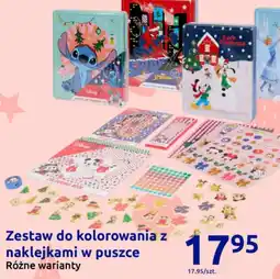 Action Zestaw do kolorowania z naklejkami w puszce oferta