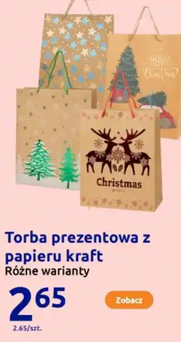 Action Torba prezentowa z papieru kraft oferta