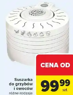 Carrefour Suszarka do grzybów i owoców oferta