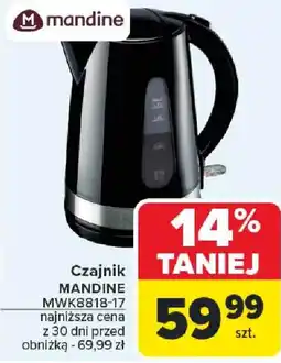 Carrefour Czajnik MANDINE MWK8818-17 oferta
