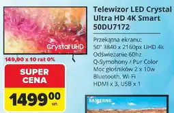 Carrefour Telewizor LED Crystal Ultra HD 4K Smart 50DU7172 oferta