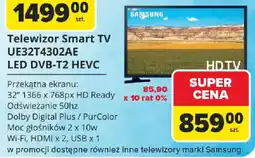Carrefour Telewizor Smart TV UE32T4302AE LED DVB-T2 HEVC oferta