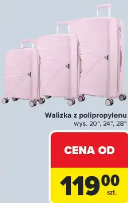Carrefour Walizka z polipropylenu oferta