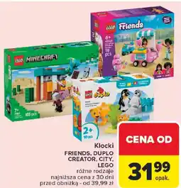 Carrefour Klocki FRIENDS, DUPLO CREATOR, CITY, LEGO oferta