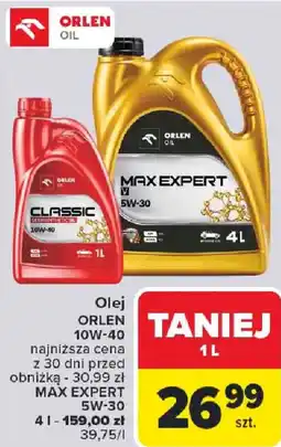 Carrefour Olej ORLEN 10W-40 oferta