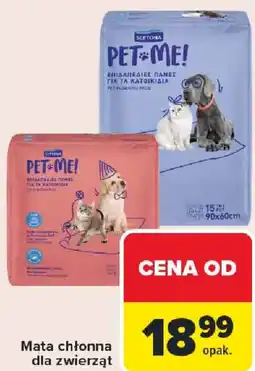 Carrefour Mata chłonna dla zwierząt oferta