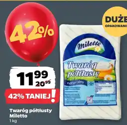 Netto Twaróg Miletto oferta