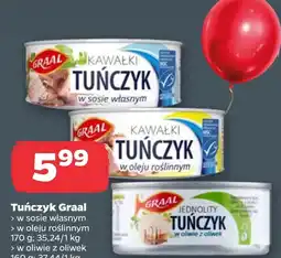 Netto Tuńczyk w sosie własnym Graal oferta
