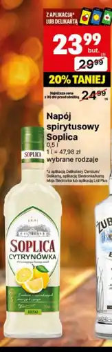 Delikatesy Centrum Napój spirytusowy Soplica oferta