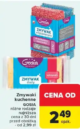 Carrefour Zmywaki kuchenne GOSIA oferta