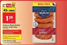 Biedronka Kiełbasa śląska Kraina Wędlin oferta