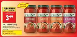 Biedronka Sos Culineo spaghetti oferta