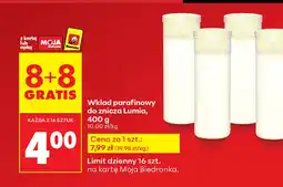Biedronka Wkład parafinowy Biedronka oferta