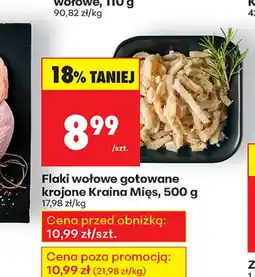 Biedronka Flaki wołowe Kraina Mięs oferta