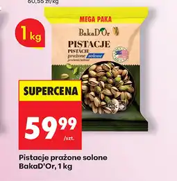 Biedronka Pistacje prażone BakaD'Or oferta