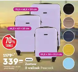 Biedronka Walizka Wings oferta