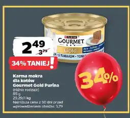 Netto Karma mokra dla kotów Gourmet Gold Purina oferta