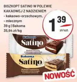 Sedal Biszkopt satino w polewie kakaowej z nadzieniem Bakoma oferta