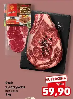 Kaufland Stek z antrykotu bez kości Sokołów oferta