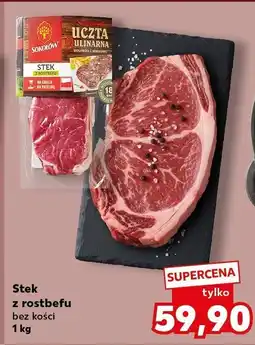 Kaufland Stek z rostbefu bez kości Kaufland oferta