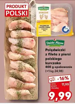 Kaufland Polędwiczki z fileta z piersi polskiego kurczaka Stoisko Mięsne oferta