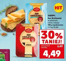 Kaufland Ser Królewski w plastrach Sierpc oferta
