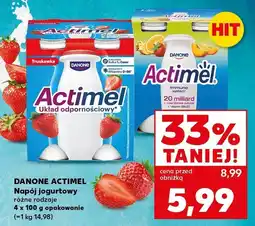 Kaufland Napój jogurtowy różne rodzaje Danone Actimel oferta