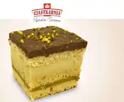 Topaz Ciasto pistacjowe z czekoladą Ciastkarnia Natalia i Szymon oferta