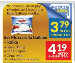 Makro Ser Mozzarella Galbani - kulka oferta