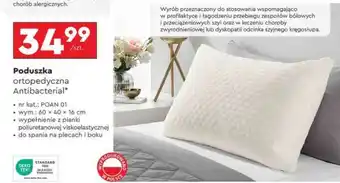 Biedronka Poduszka ortopedyczna Antibacterial oferta