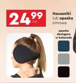 Biedronka Nauszniki lub opaska zimowa oferta