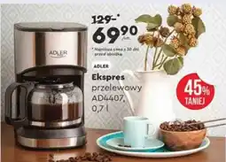 Biedronka Ekspres przelewowy AD4407, 0,7 l oferta