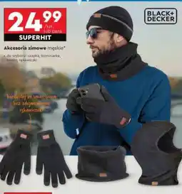 Biedronka Akcesoria zimowe męskie oferta