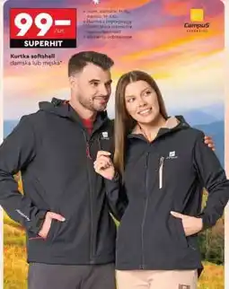 Biedronka Kurtka softshell damska lub męska oferta