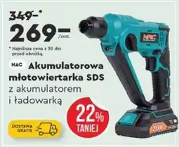 Biedronka NAC Akumulatorowa młotowiertarka SDS oferta