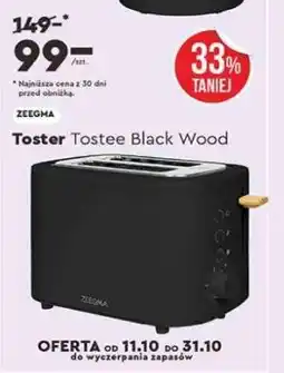 Biedronka Toster Tostee Black Wood oferta