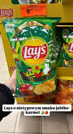 Biedronka Chipsy Lay's o smaku jabłko-karmel 200g oferta