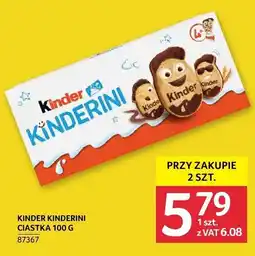 Selgros Wafelek Kinder Kinderini oferta